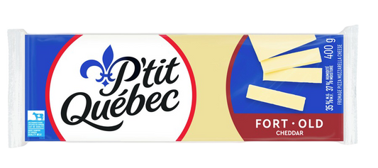 Fromage Cheddar fort P'tit Québec (400 g)
