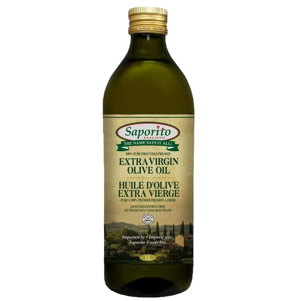 Huile d'olive extra vierge Saporito 1L